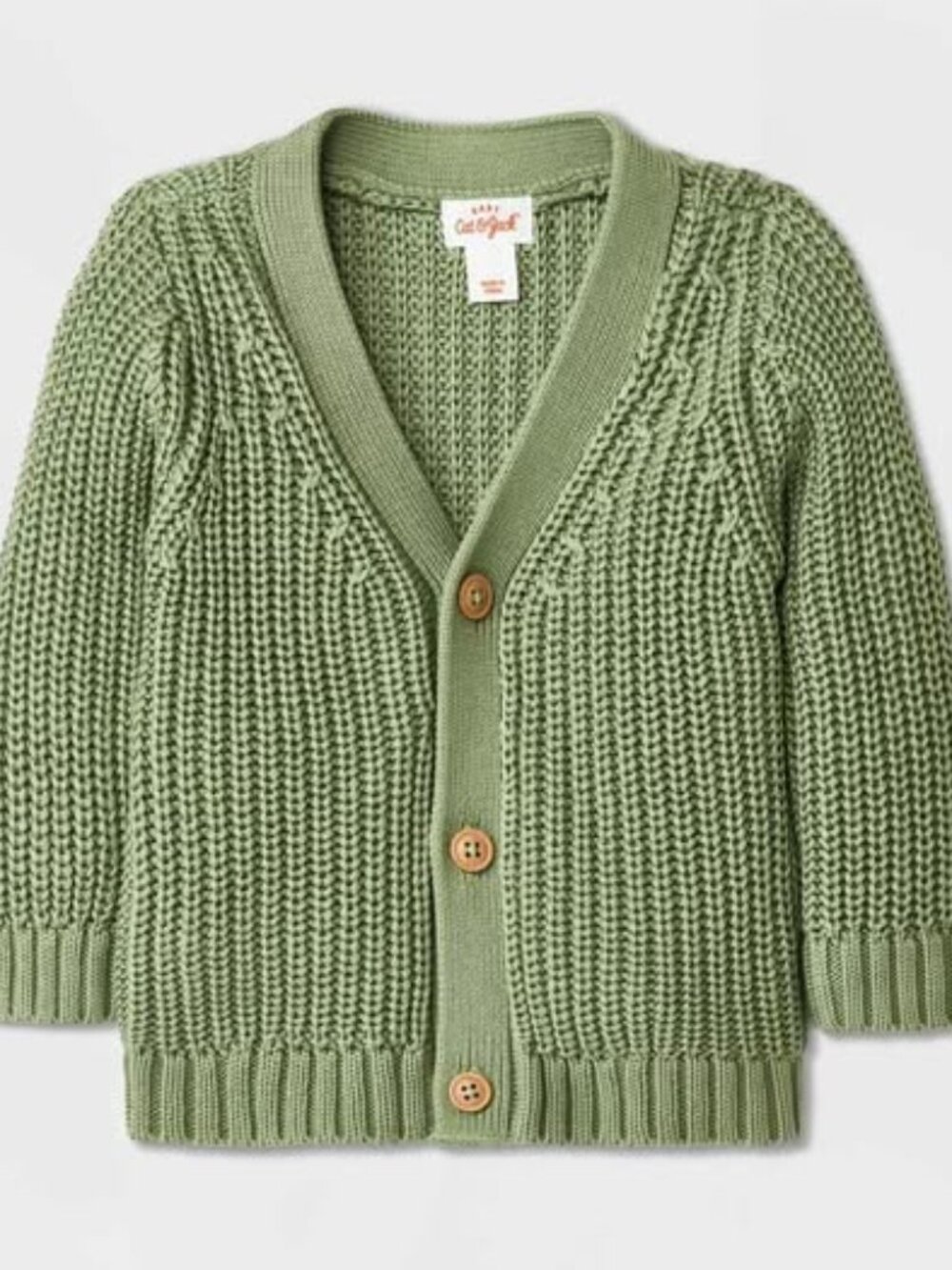 Brand New Baby Front-Button Cardigan - Cat & Jack, 12 Month.